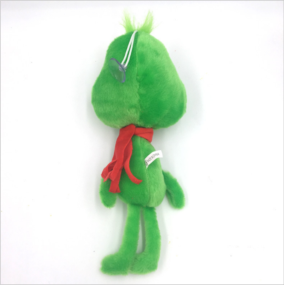 Festive Green Monster Stuffed Toy