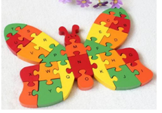 Educational Wooden Animal Jigsaw for Kids