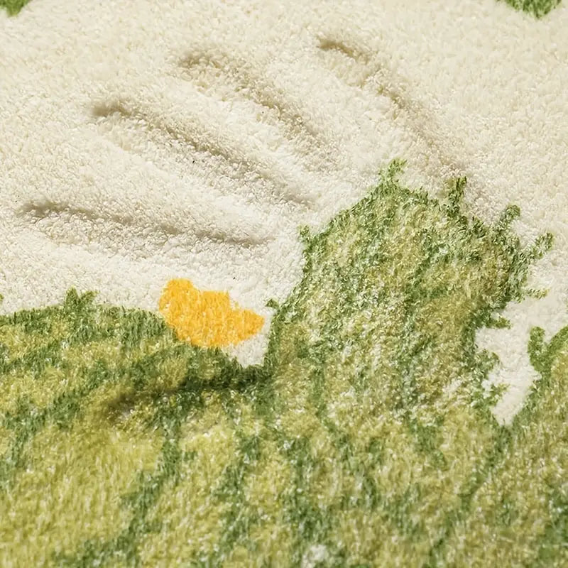 Botanical Non-Skid Bathroom Mat