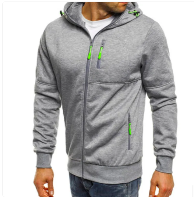 Casual Cotton Hoodie Jacket