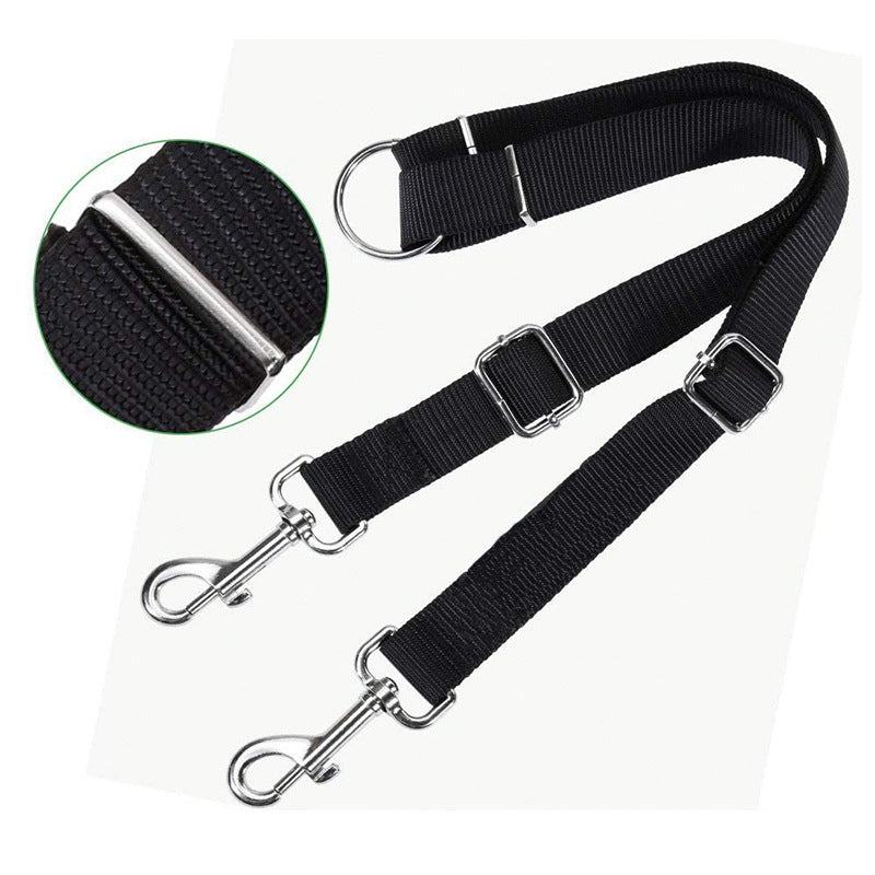 Multipurpose Dual Headed Dog Leash for Pets