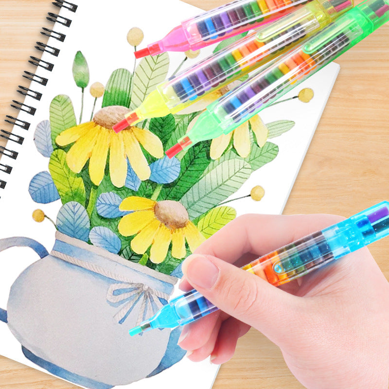 Spectrum Scribble Crayon Set - 20 Colors