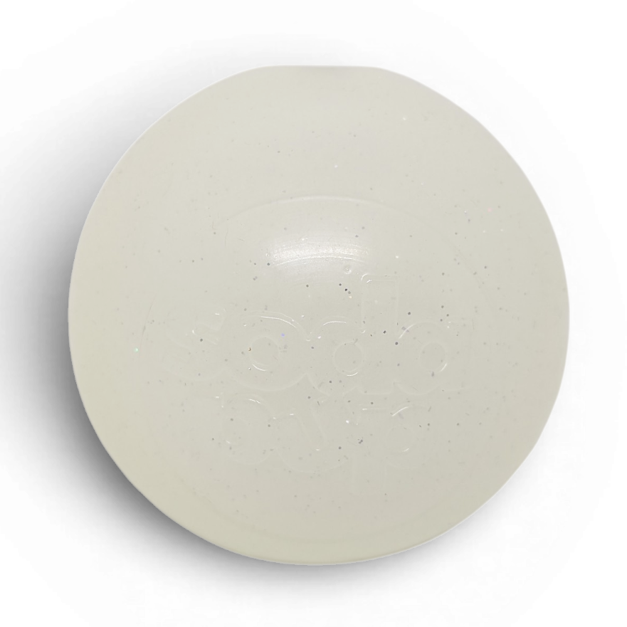 Glow-in-the-Dark Glitter Dog Balls, 2-Pack
