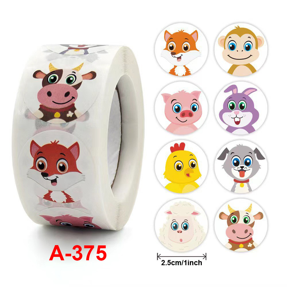 Cartoon Critter Stickers