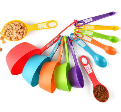 12-Piece Colorful Kitchen Measuring Set