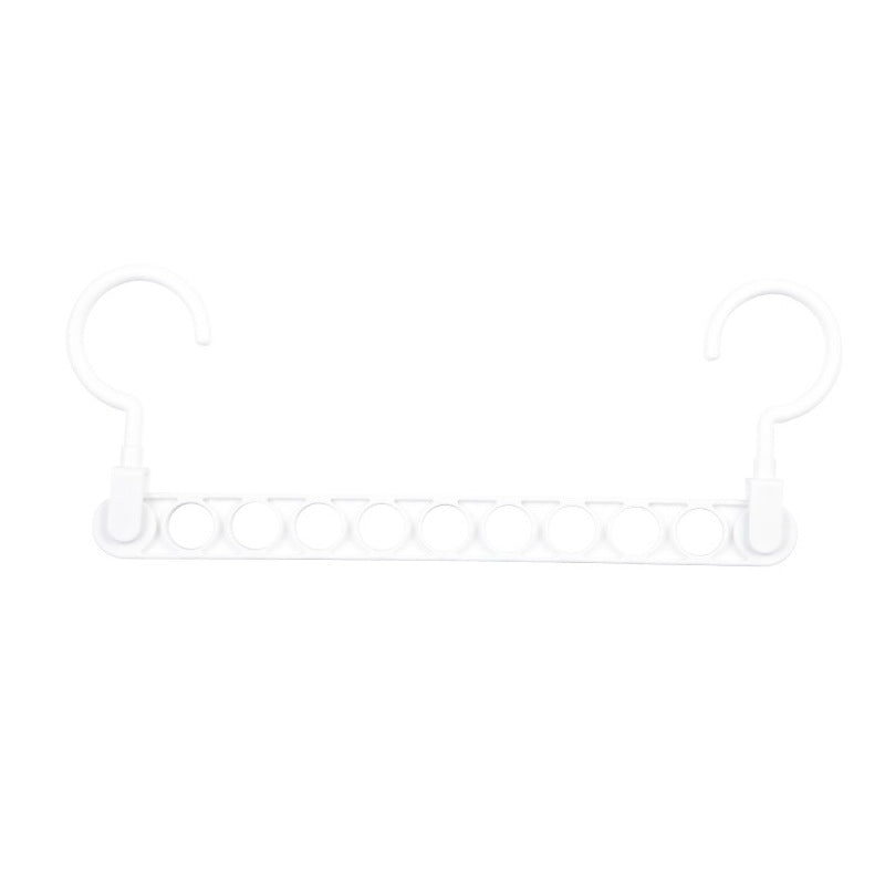 Space‑Saving Nine‑Hole Clothes Hanger – Adjustable Closet Organizer