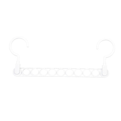 Space‑Saving Nine‑Hole Clothes Hanger – Adjustable Closet Organizer