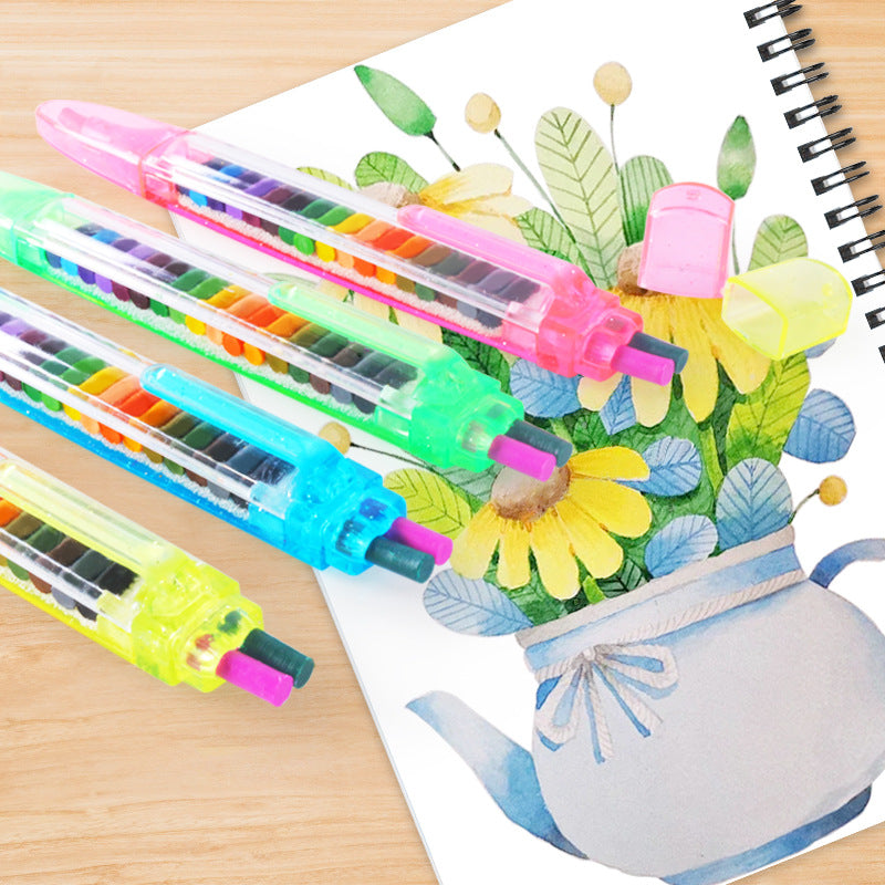 Spectrum Scribble Crayon Set - 20 Colors