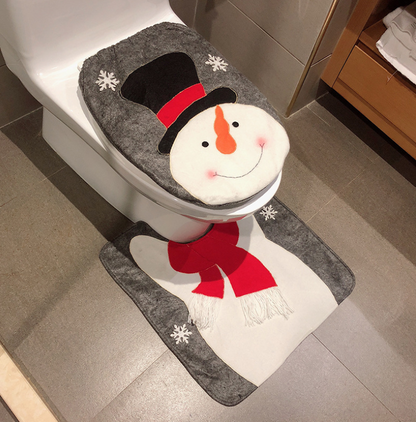 Holiday Bathroom Decor Set