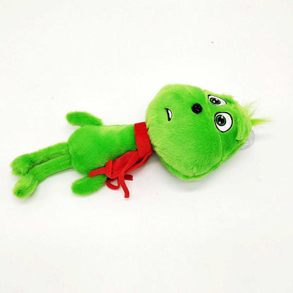 Festive Green Monster Stuffed Toy