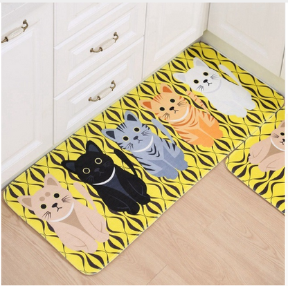 Chic Non-Slip Home Mats