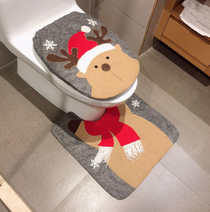 Holiday Bathroom Decor Set