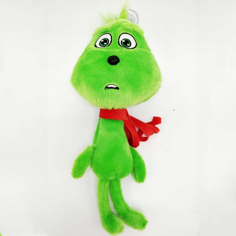 Festive Green Monster Stuffed Toy