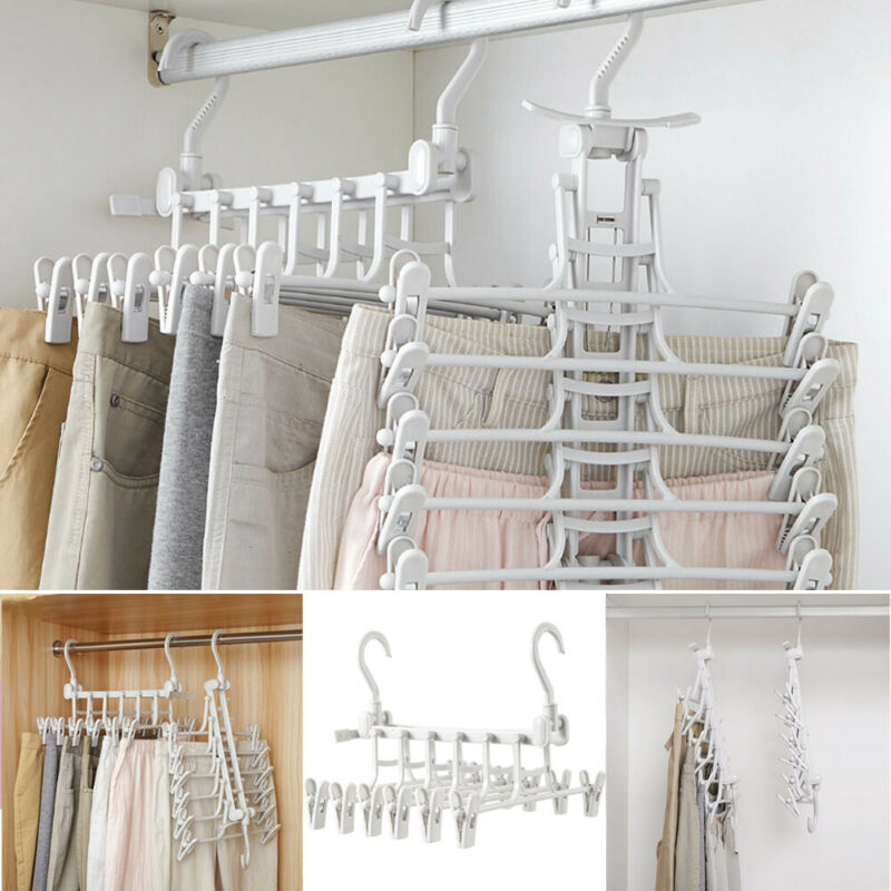 Space-Saver Multi-Tier Pants Organizer