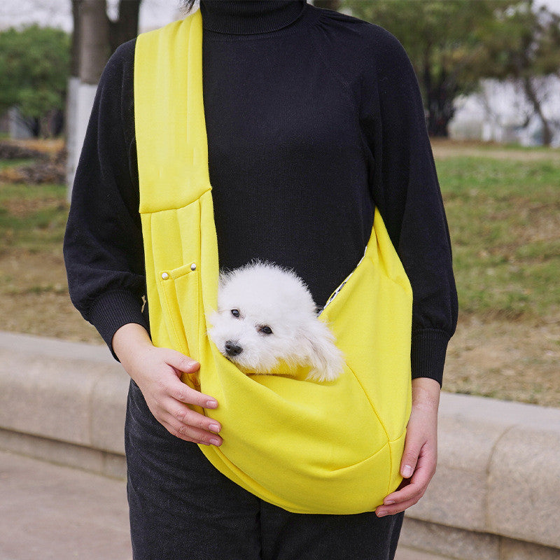 Breathable Mesh Shoulder Bag for Pets