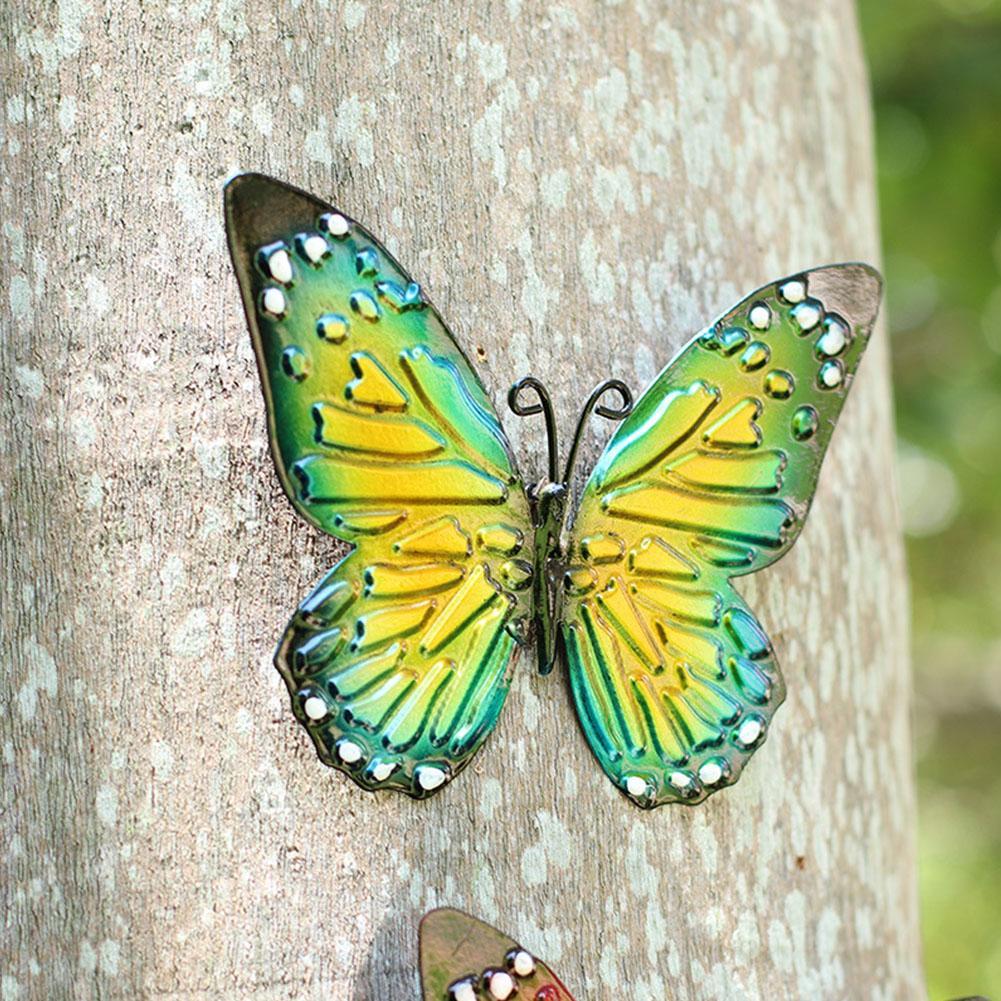 Garden Butterfly Metal Art