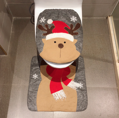 Holiday Bathroom Decor Set
