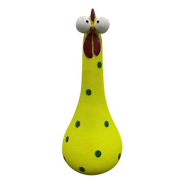 Garden Charm Long Neck Chicken Figures