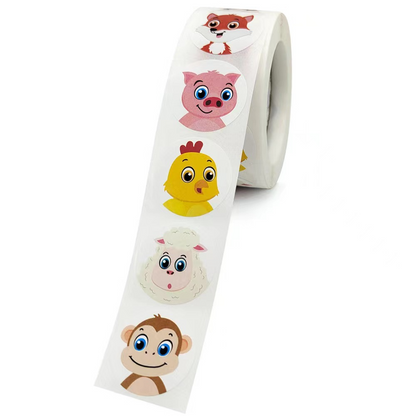 Cartoon Critter Stickers