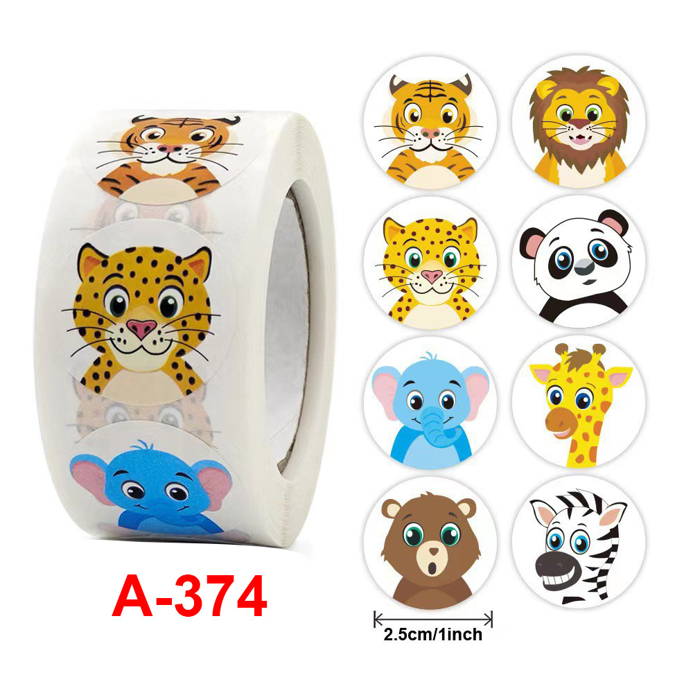 Cartoon Critter Stickers