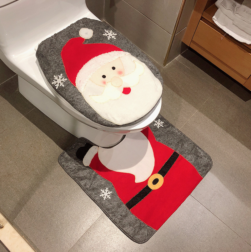 Holiday Bathroom Decor Set