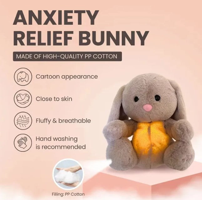 Breathing Bunny Comfort Plush