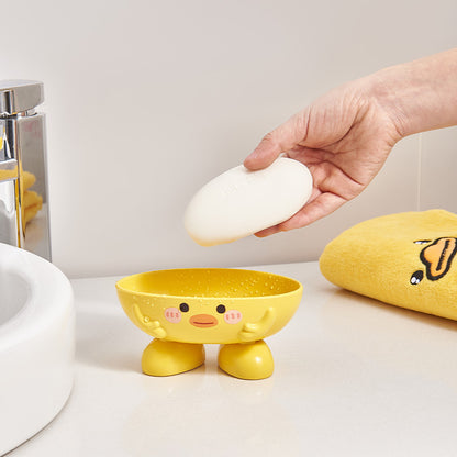 Ducky Yellow Soap Organizer for Bath