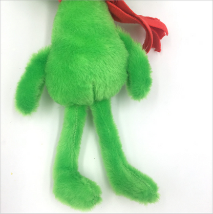 Festive Green Monster Stuffed Toy