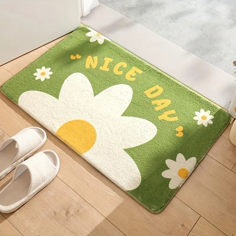 Botanical Non-Skid Bathroom Mat