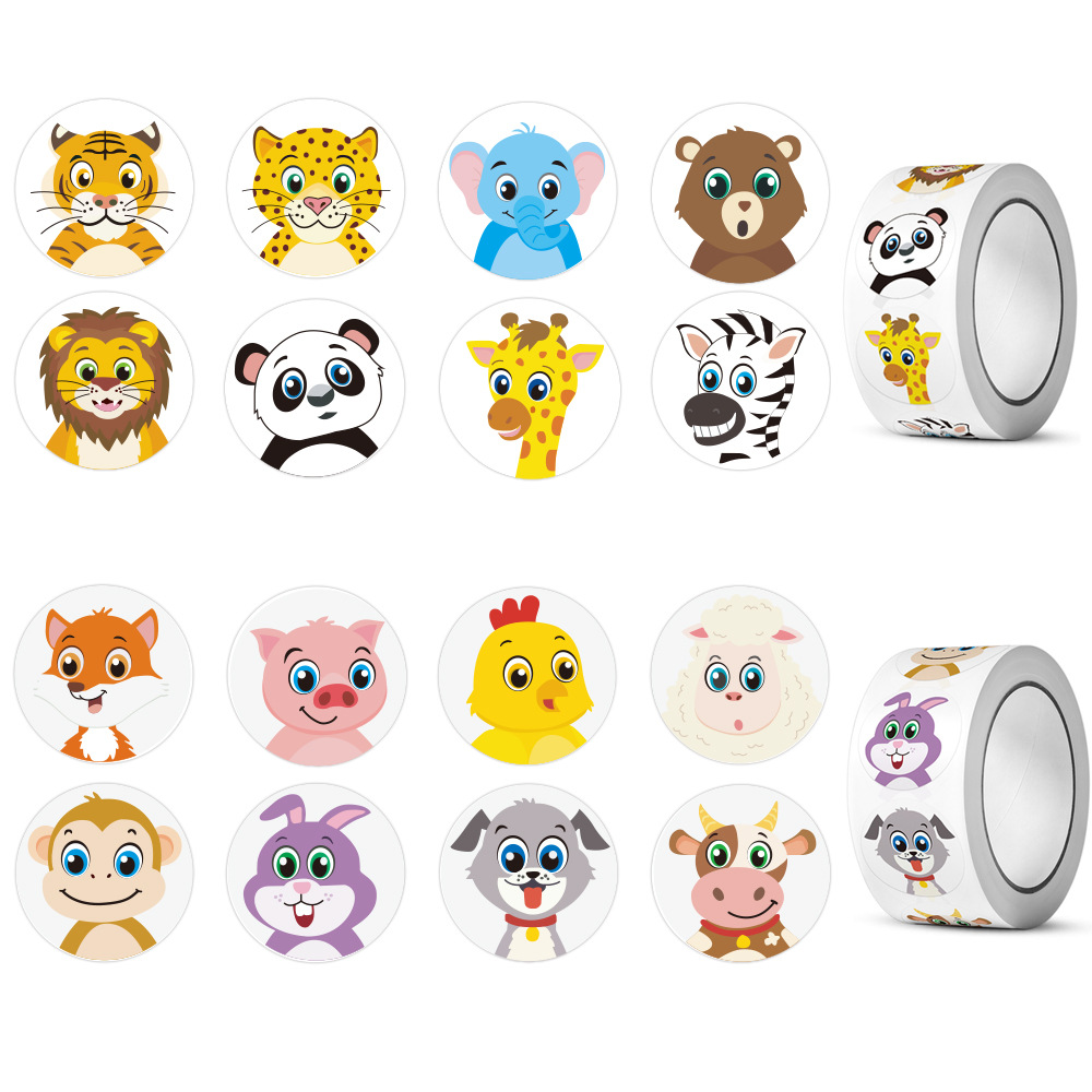 Cartoon Critter Stickers