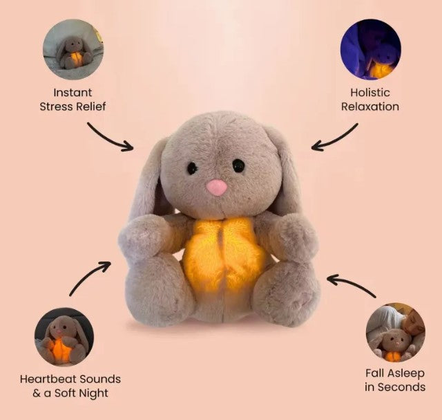 Breathing Bunny Comfort Plush