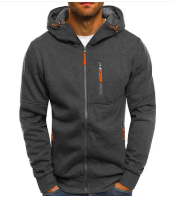 Casual Cotton Hoodie Jacket