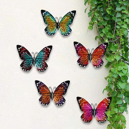 Garden Butterfly Metal Art