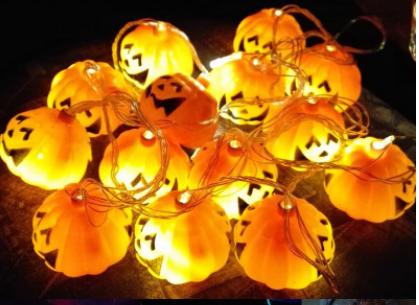 Festive Pumpkin Lights