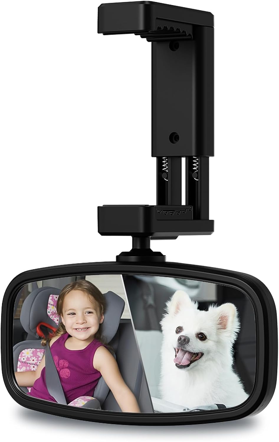 Baby Car Mirror - Easily monitor babies and pets in the back seat with the Mirror for Car Seat Rear Facing Wide Field of View Baby Car Mirror Rear Facing for All Cars