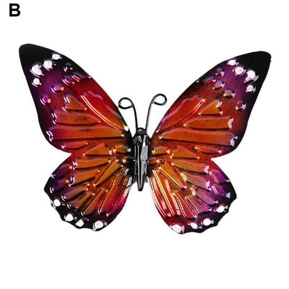 Garden Butterfly Metal Art