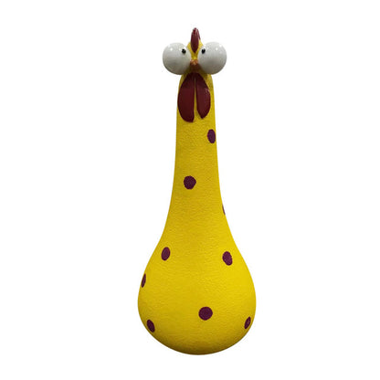 Garden Charm Long Neck Chicken Figures