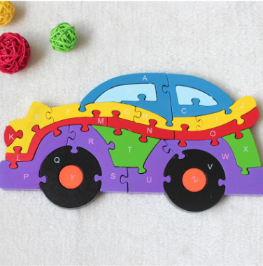 Educational Wooden Animal Jigsaw for Kids