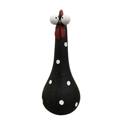 Garden Charm Long Neck Chicken Figures