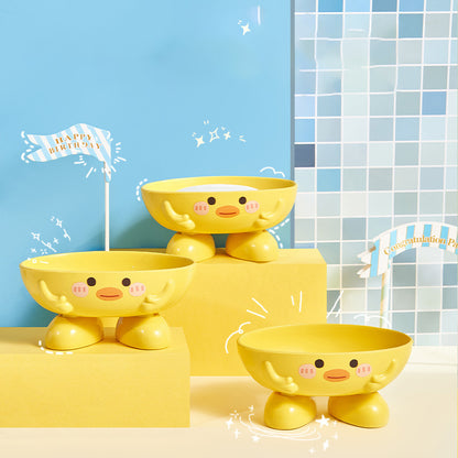 Ducky Yellow Soap Organizer for Bath