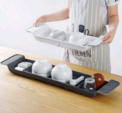 Expandable Bath Caddy for Organized Storage