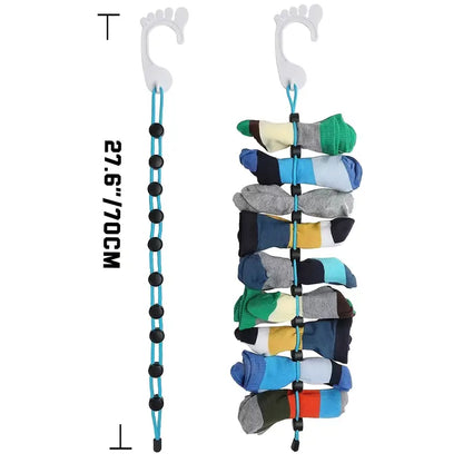 Compact Sock Storage Rack