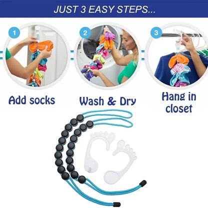 Compact Sock Storage Rack