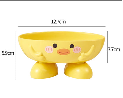 Ducky Yellow Soap Organizer for Bath