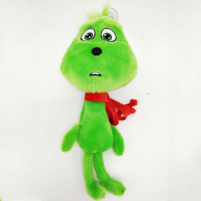 Festive Green Monster Stuffed Toy