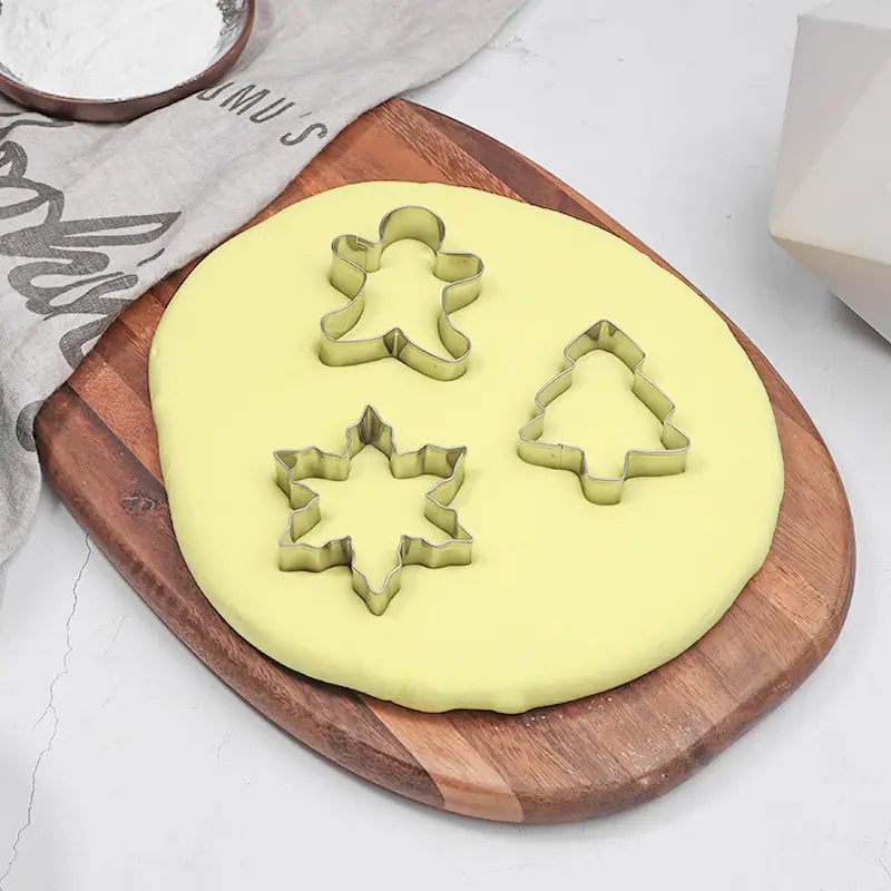 6-Piece Festive Cookie Cutters Set