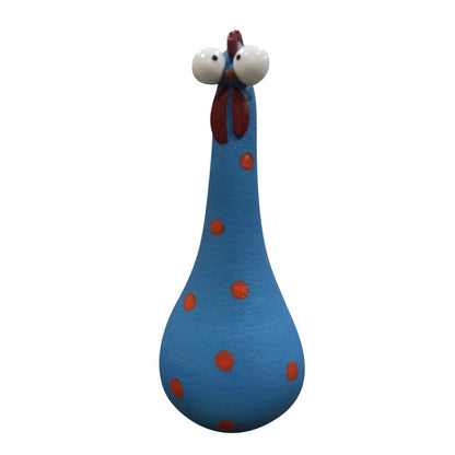 Garden Charm Long Neck Chicken Figures