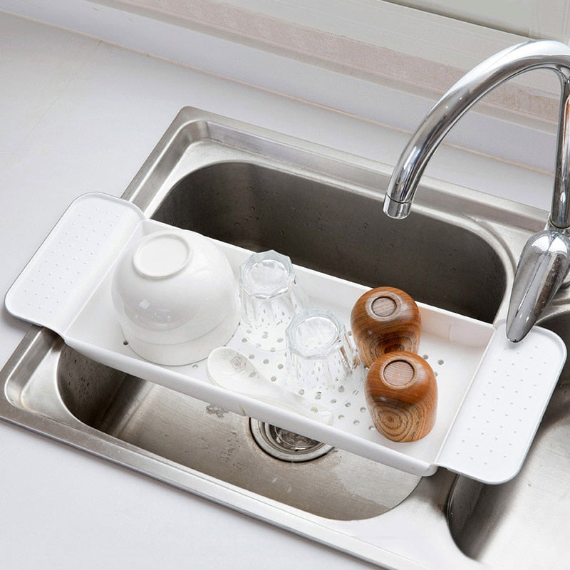 Expandable Bath Caddy for Organized Storage