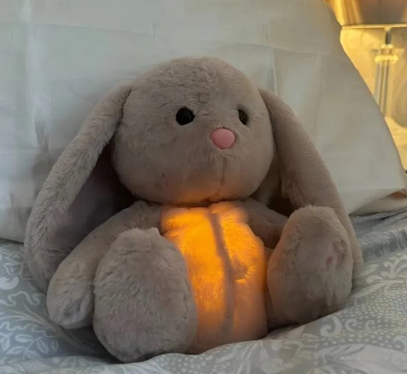 Breathing Bunny Comfort Plush