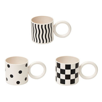 Stylish Plaid Mouthwash Holders